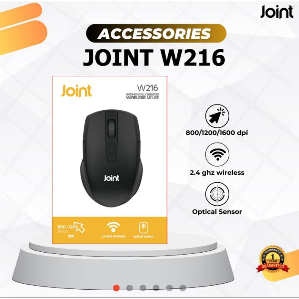 EP5W Mouse Joint Wireless W216 / Roker Mouse Rm101 Silent Smooth Wireless And Bluetooth 2