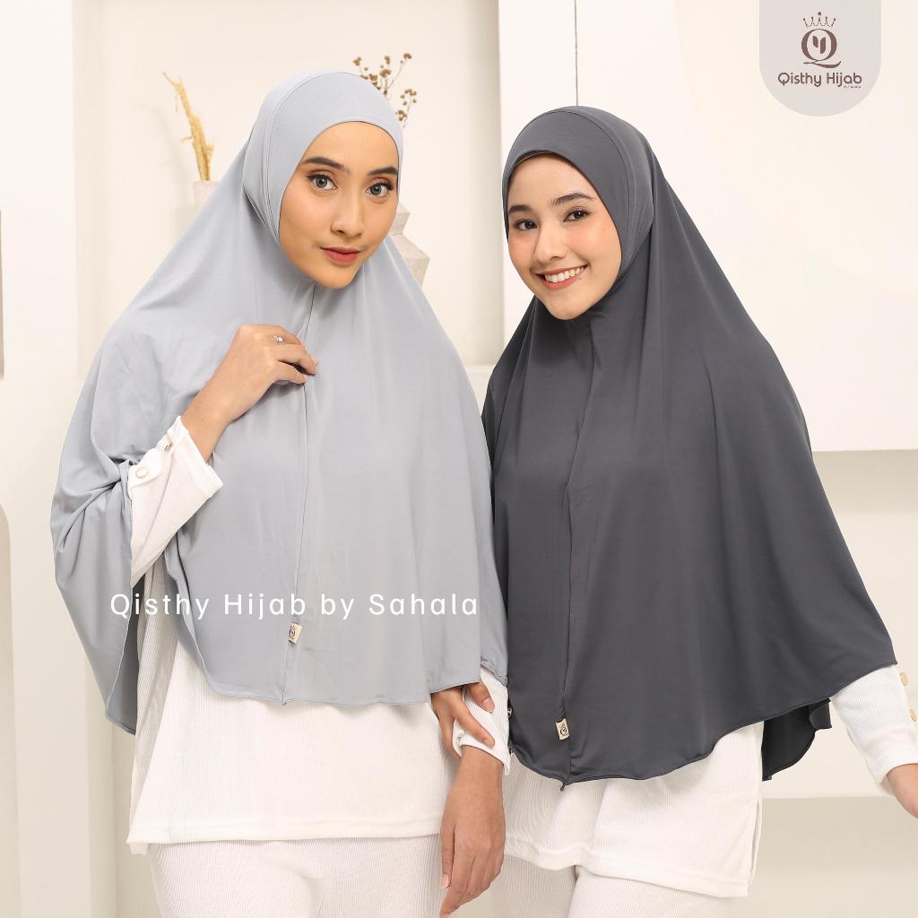 ARSYILA | Ped Malay Jumbo Syar'i Premium | Bergo Jumbo Syar'i | Hijab Jersey Jumbo Menutup Dada