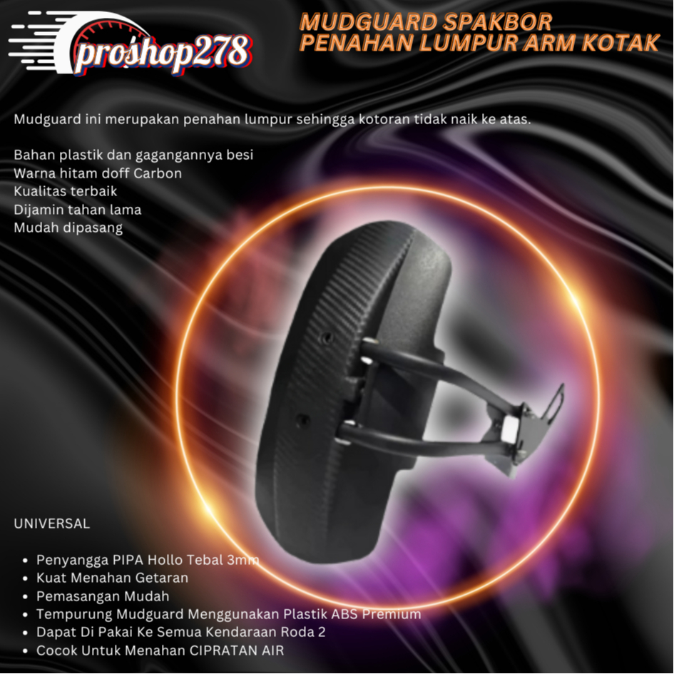 MUDGUARD SUZUKI GSX R15V2 R15V3 XABRE R25 OLD NEW SCORPIO XSR NINJA MUDGUARD SPAKBOR BELAKANG ANTI N