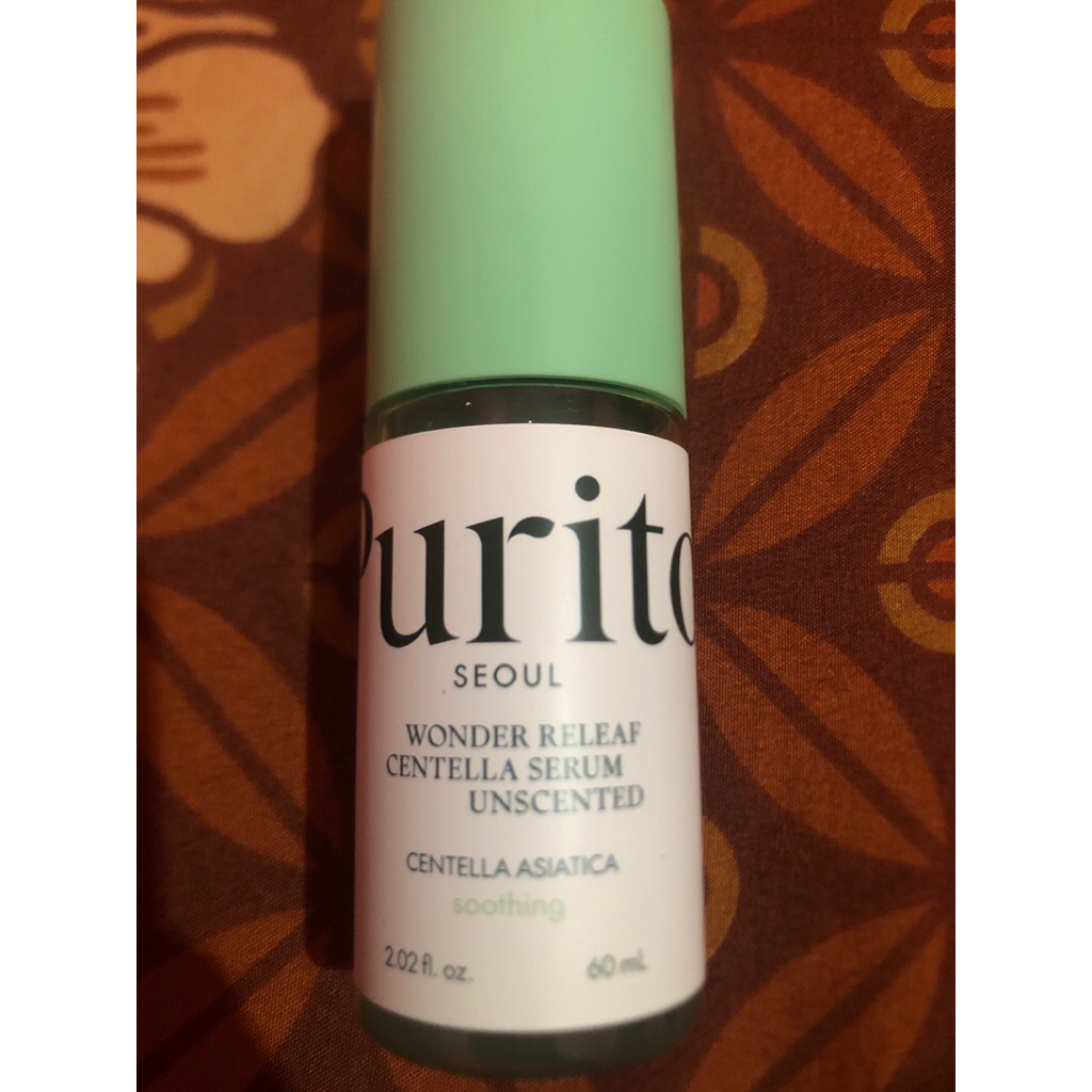 PRELOVED (free sample/sachet korean skincare 1ml) Purito seoul centella unscented wonder releaf seru