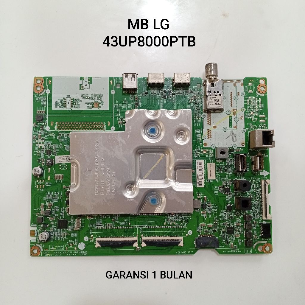 MAINBOARD TV LG 43UP8000PTB - MB - MOTHERBOARD - MOBO - MODUL - MESIN TV LED LG