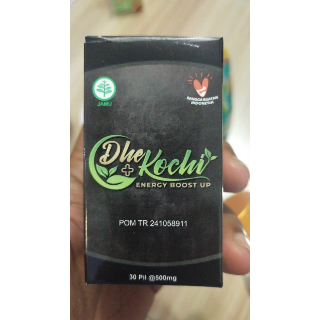 Dhe Kochi - Pil hitam isi 30 butir BPOM - Obat ajaib - Obat Asam urat - kolesterol - Diabetes - nyer