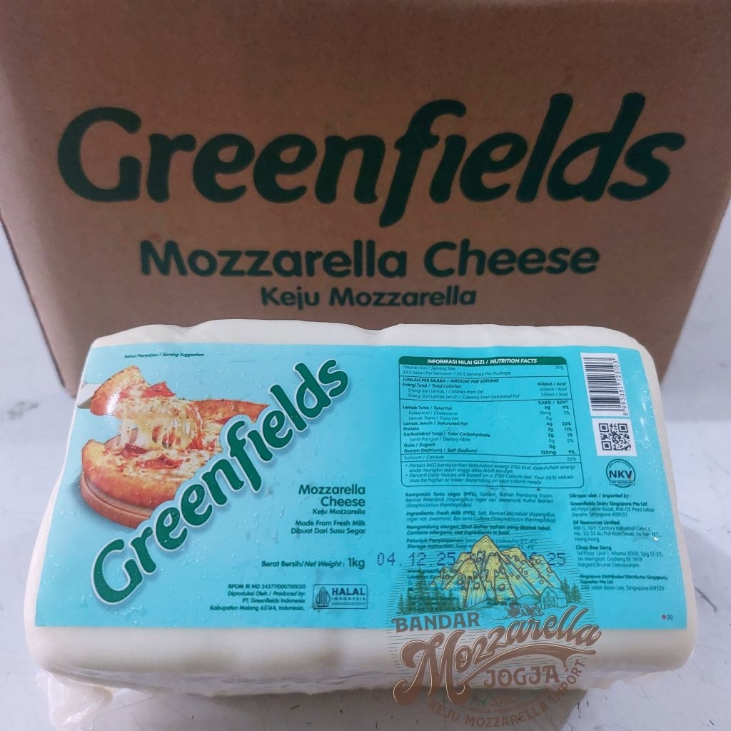 

Mozarella Greenfields 1kg mozzarella greenfil greenfield