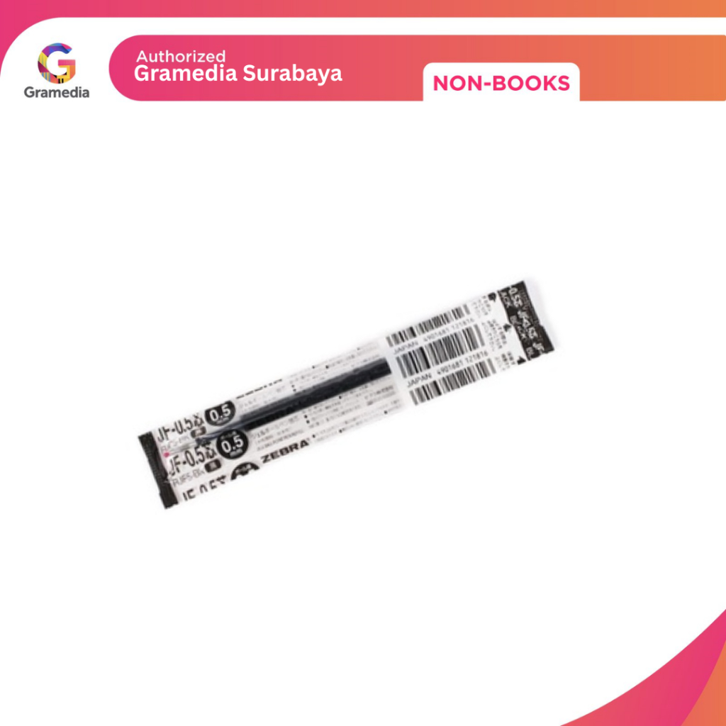 

Gramedia Surabaya NB - Zebra Sarasa Refil Pena Jf 0,5 Black