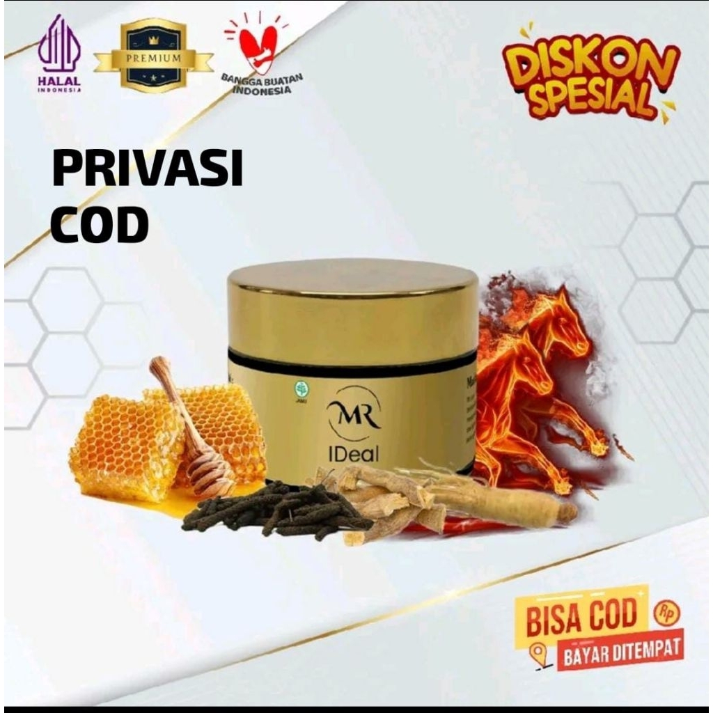 

Mr IDeal Gold Kapsul Madu Bubuk Herb