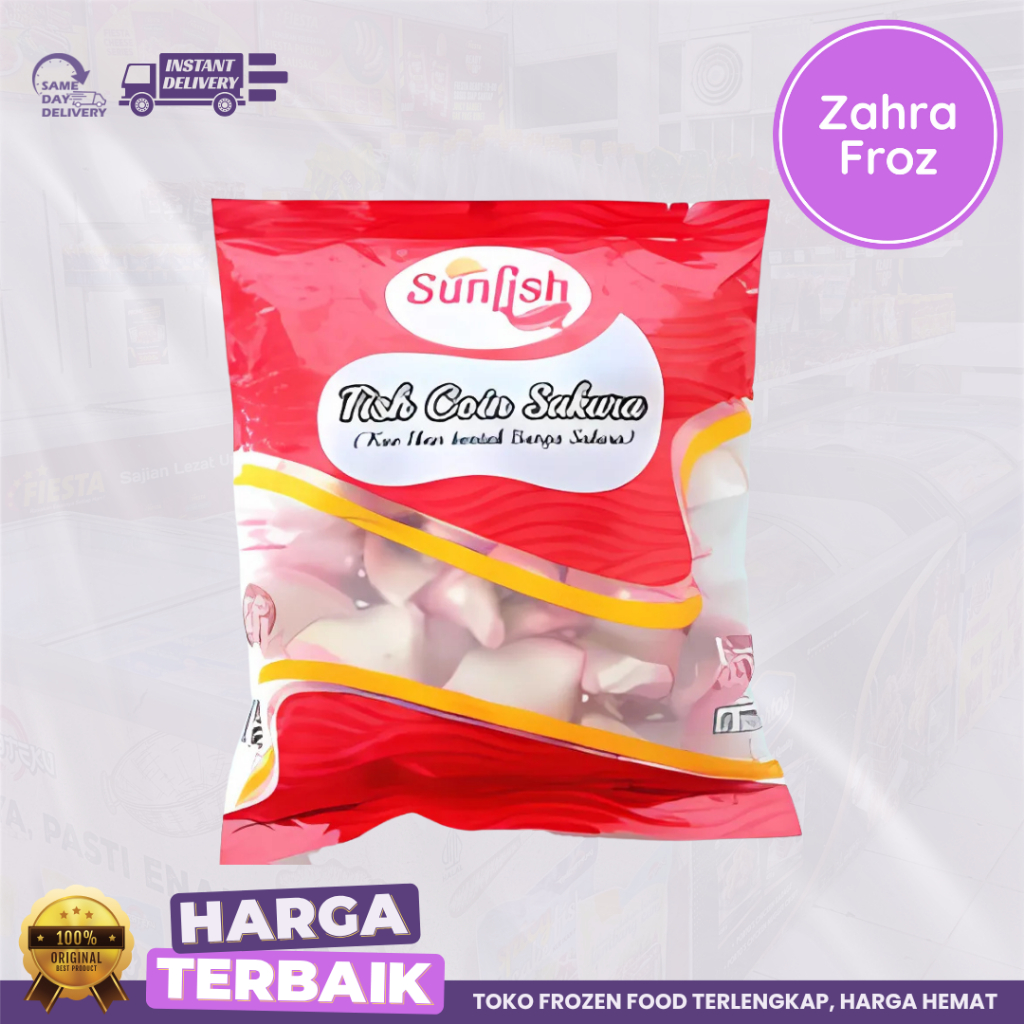 

SUNFISH IKAN BUNGA SAKURA 500 GR