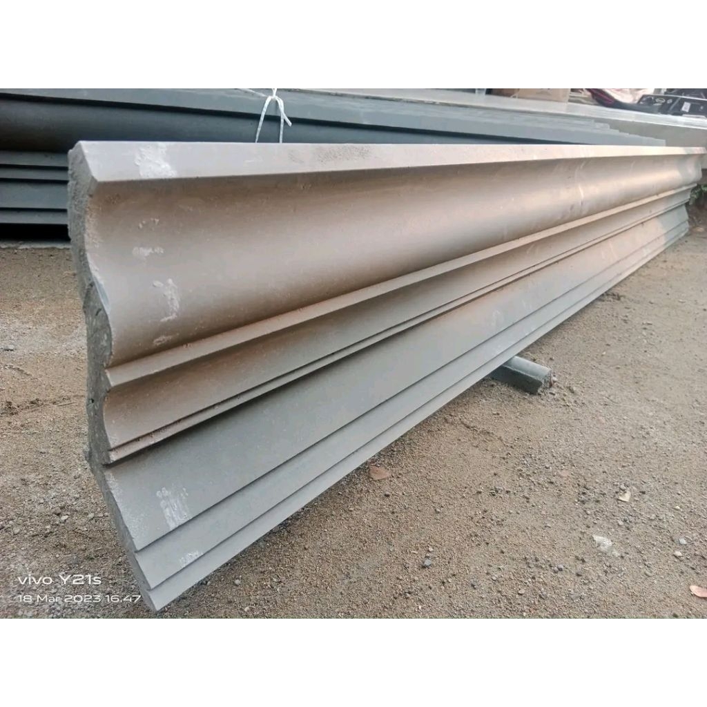 lisplang beton minimalis 25 cm x 200 cm