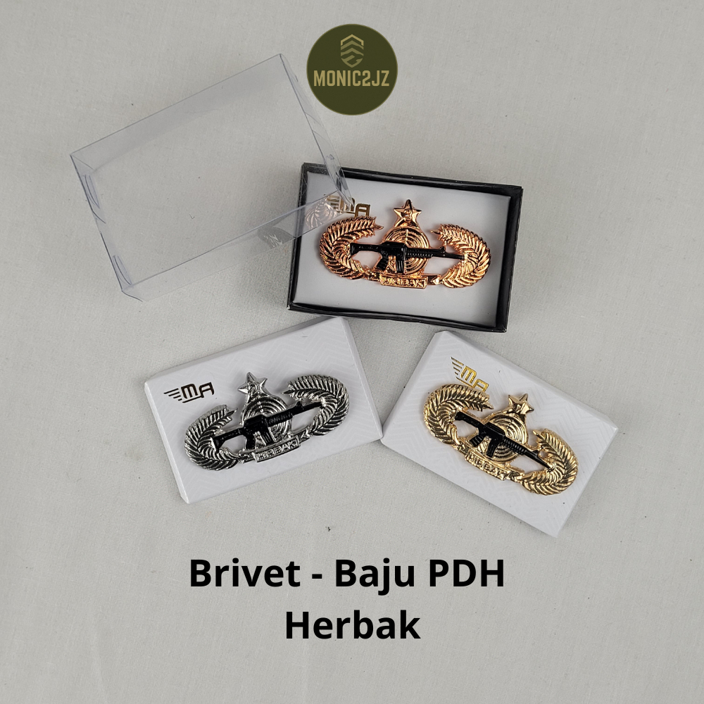 Wing PDH TNI | Wing PDH | Brivet TNI | Lencana Brivet Wing | Brivet PDH | Lencana TNI AD AU AL