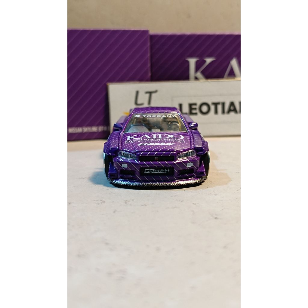 Kaido House Nissan Skyline GT-R R34 Kaido Works Purple