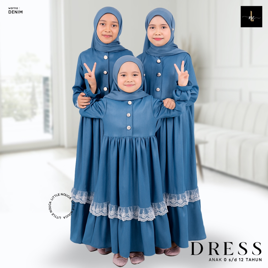 Baju Pesta Anak Keondangan Adik Kaka Lebaran Idul Fitri 2026 | Couple Adik Kaka