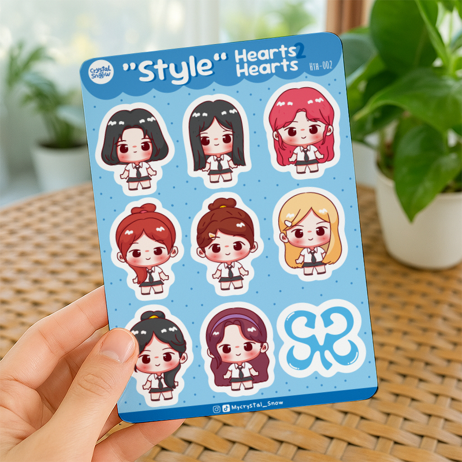

Sticker Kpop - Hearts 2 Hearts Chibi fan art