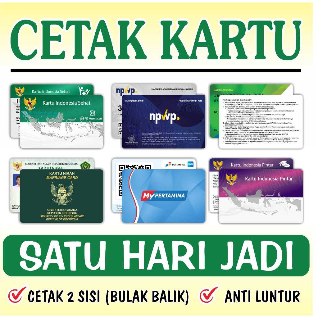 

CETAK BERBAGAI MACAM KARTU