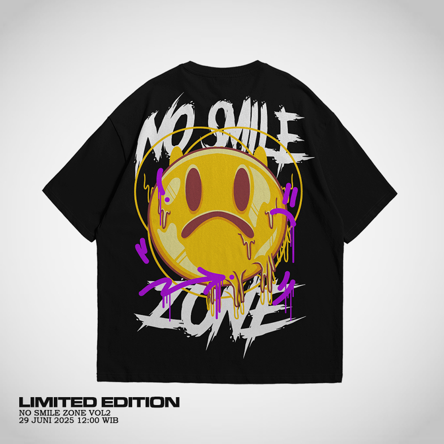 SK69 No Smile ZONE Oversize T-shirt