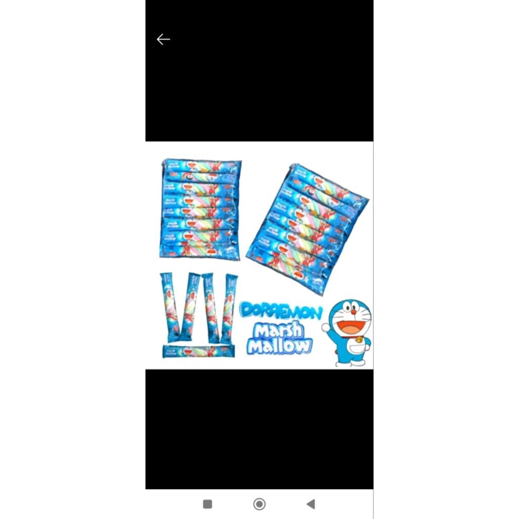 

Doraemon Marshmellow Kepang Isi 20 @ 7 Gr