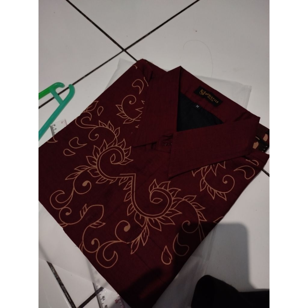 KEMEJA BATIK PRIA SIMPEL ELEGAN MEWAH
