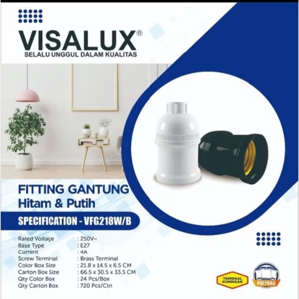FITTING GANTUNG VISALUX (ORIGINAL)