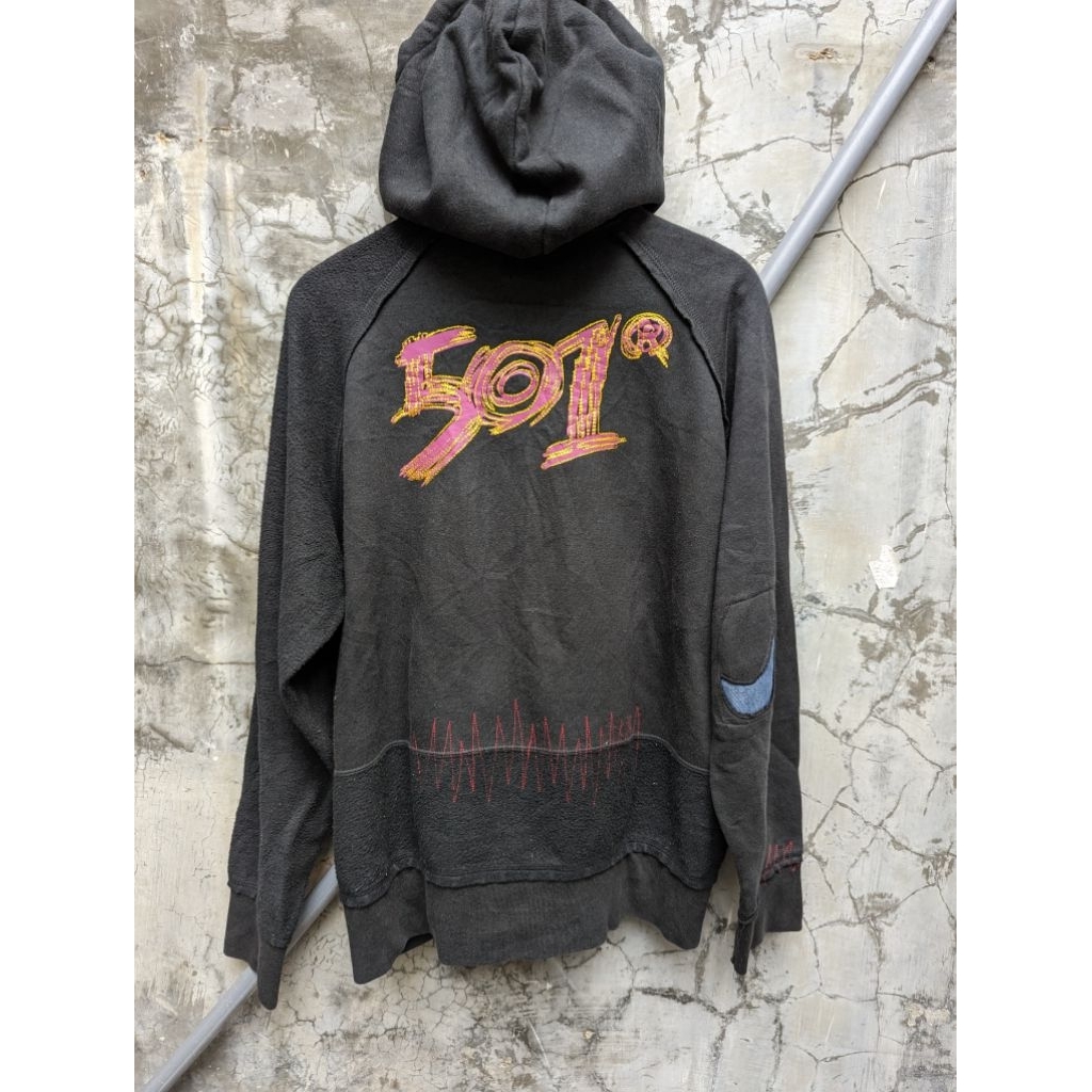 Hoodie branded original second mulus Levi's 501