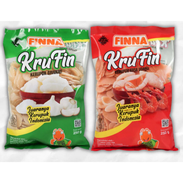 

Finna Kerupuk udang/bawang 250 gram