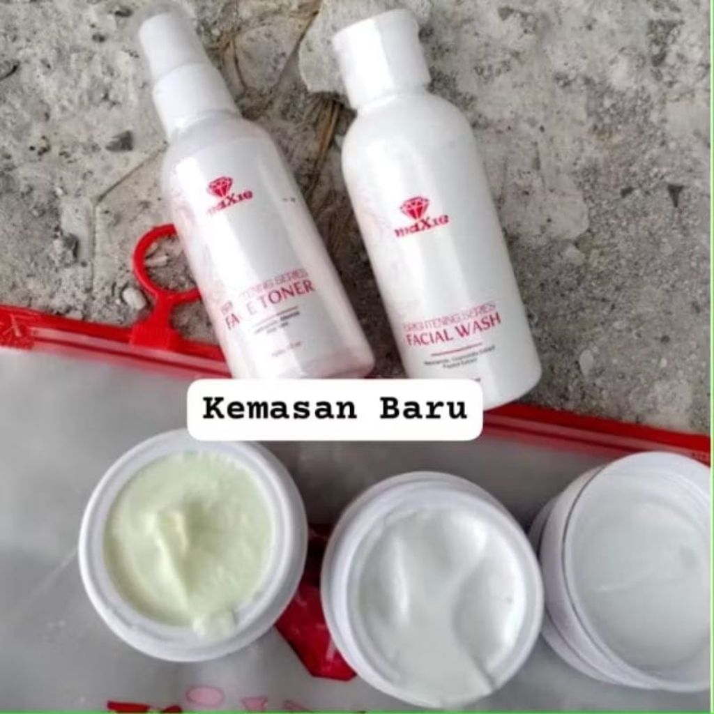 MAXIE SKINCARE/MAXIE PAKET GLOWING ORIGINAL KEMASAN BARU BPOM