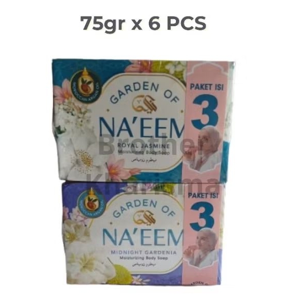 (6 pcs) Sabun Batang Naem 75gr
