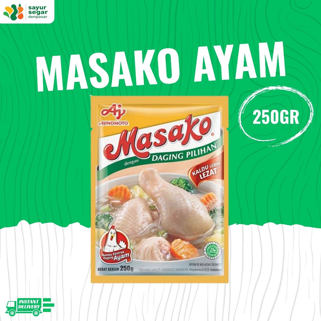 

Masako Ayam 250gr - Sayur Segar Denpasar