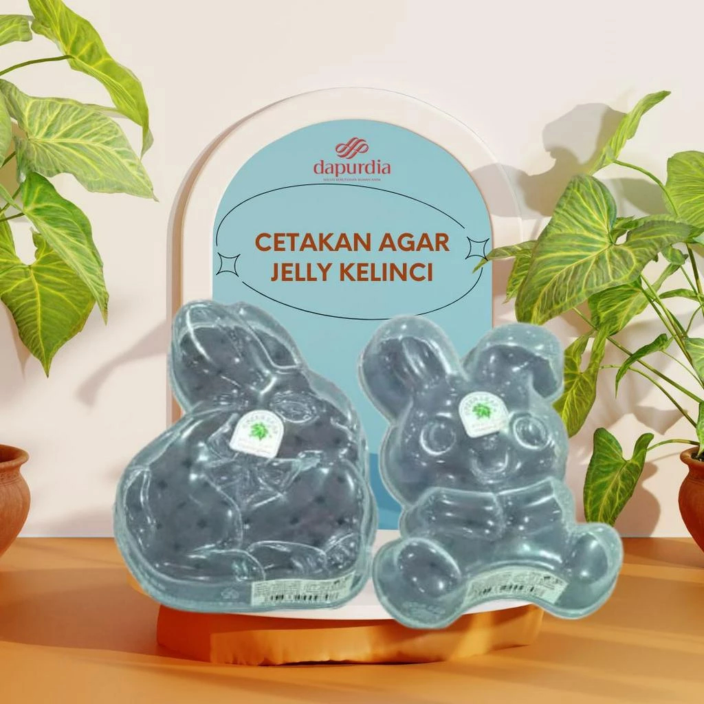 Cetakan Agar/Nasi Jelly Kelinci - GL 0970 Green Leaf