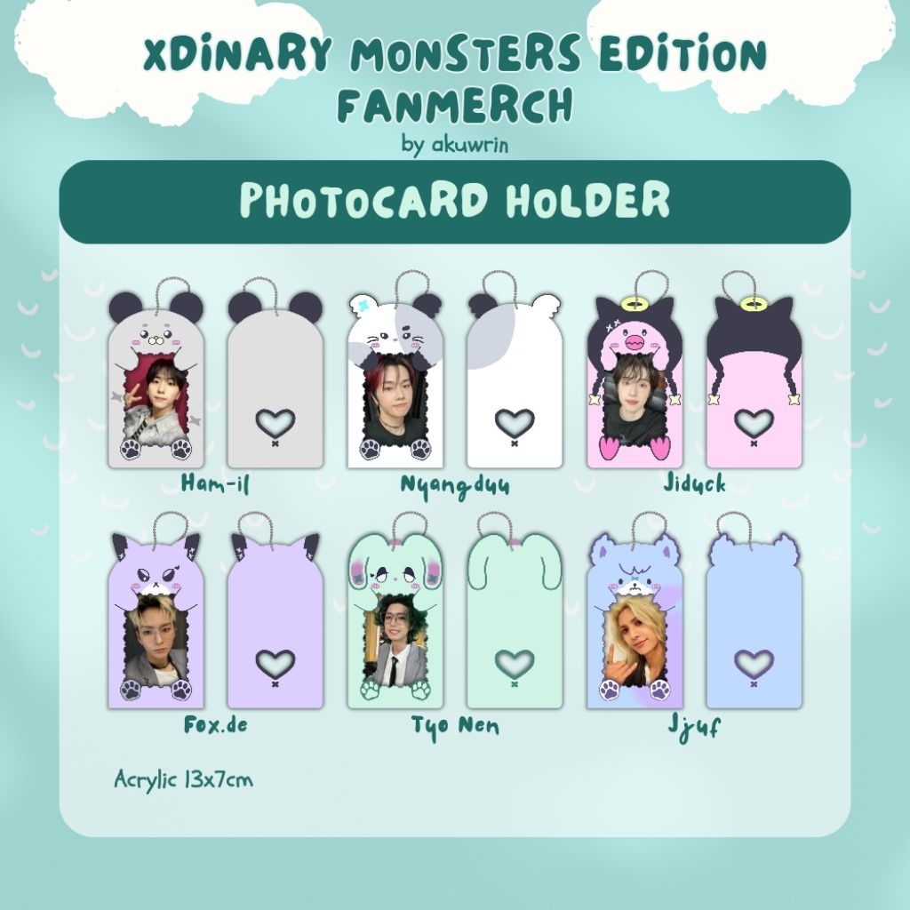 Xdinary Monsters Photocard Holder Xdinary Heroes