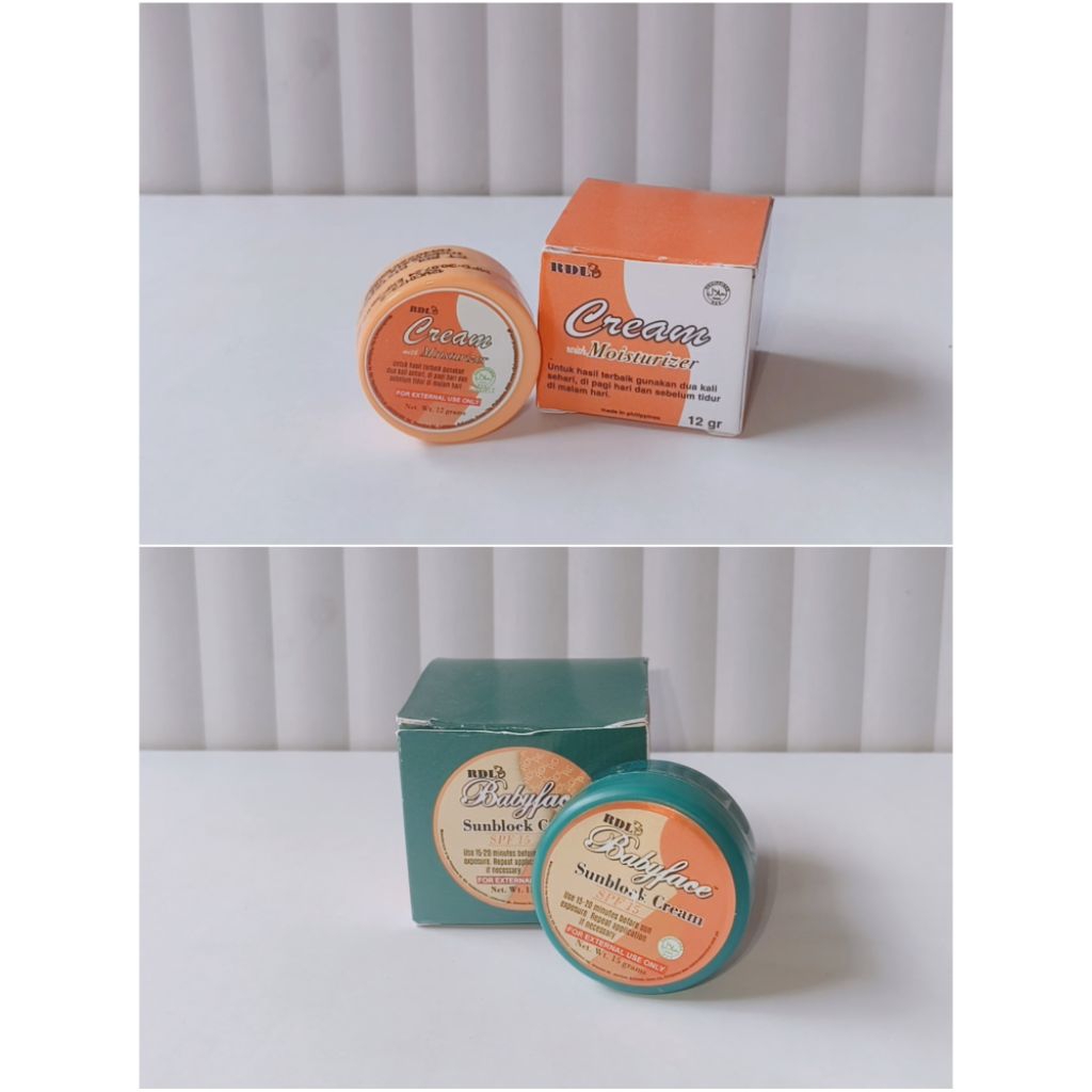 [ORIGINAL 100% RDL) Sunblock RDL & Moisturizer