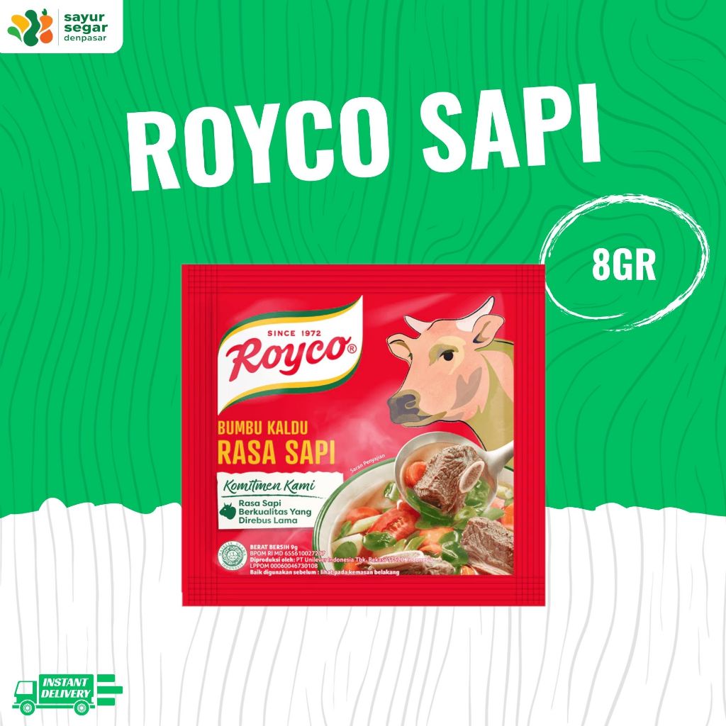 

Royco Sapi 8gr - Sayur Segar Denpasar