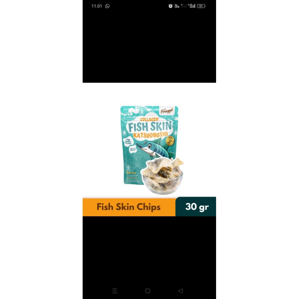 

krupuk kulit ikan (fish skin katsuobushi)