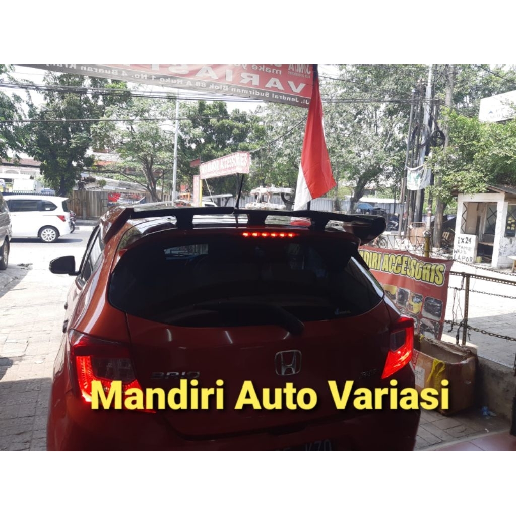 Spoiler Brio Urbanite Kualitas OEM