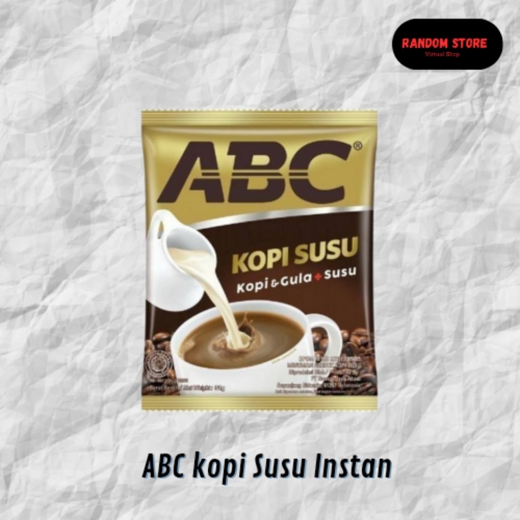 

ABC Kopi Susu Instan Isi 10 Sachet