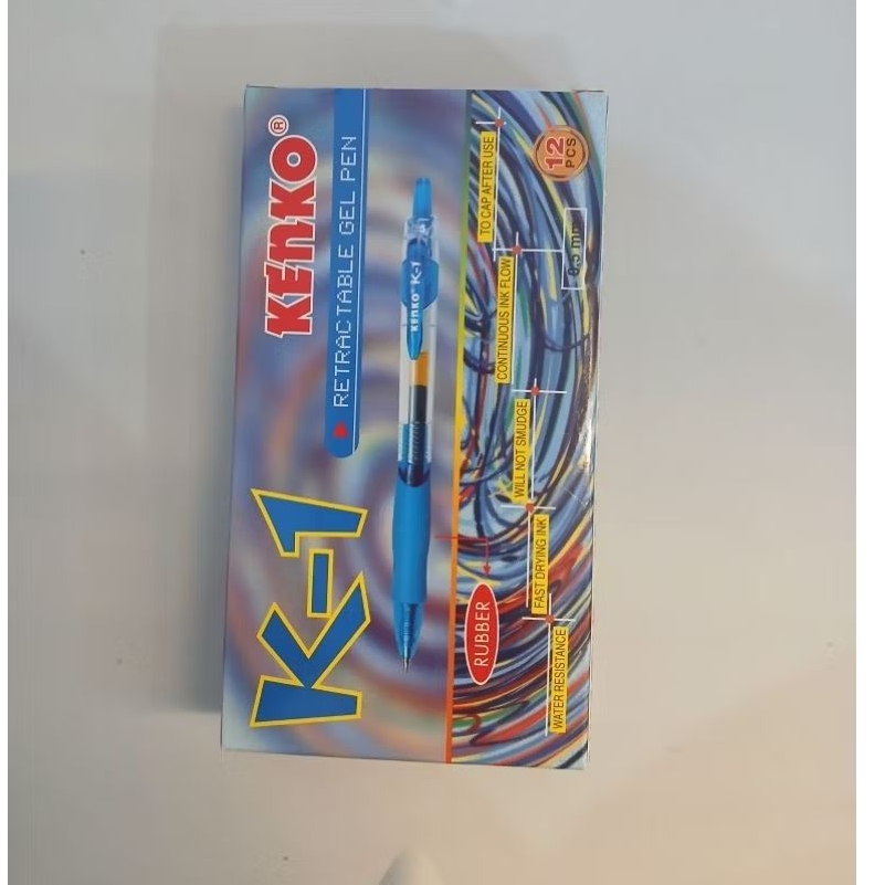 

Pulpen Gel Kenko K-1 Biru