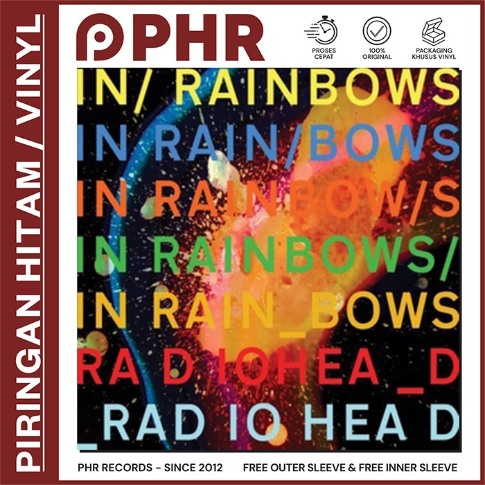 Vinyl RADIOHEAD - In Rainbows [Piringan Hitam/LP/PH]