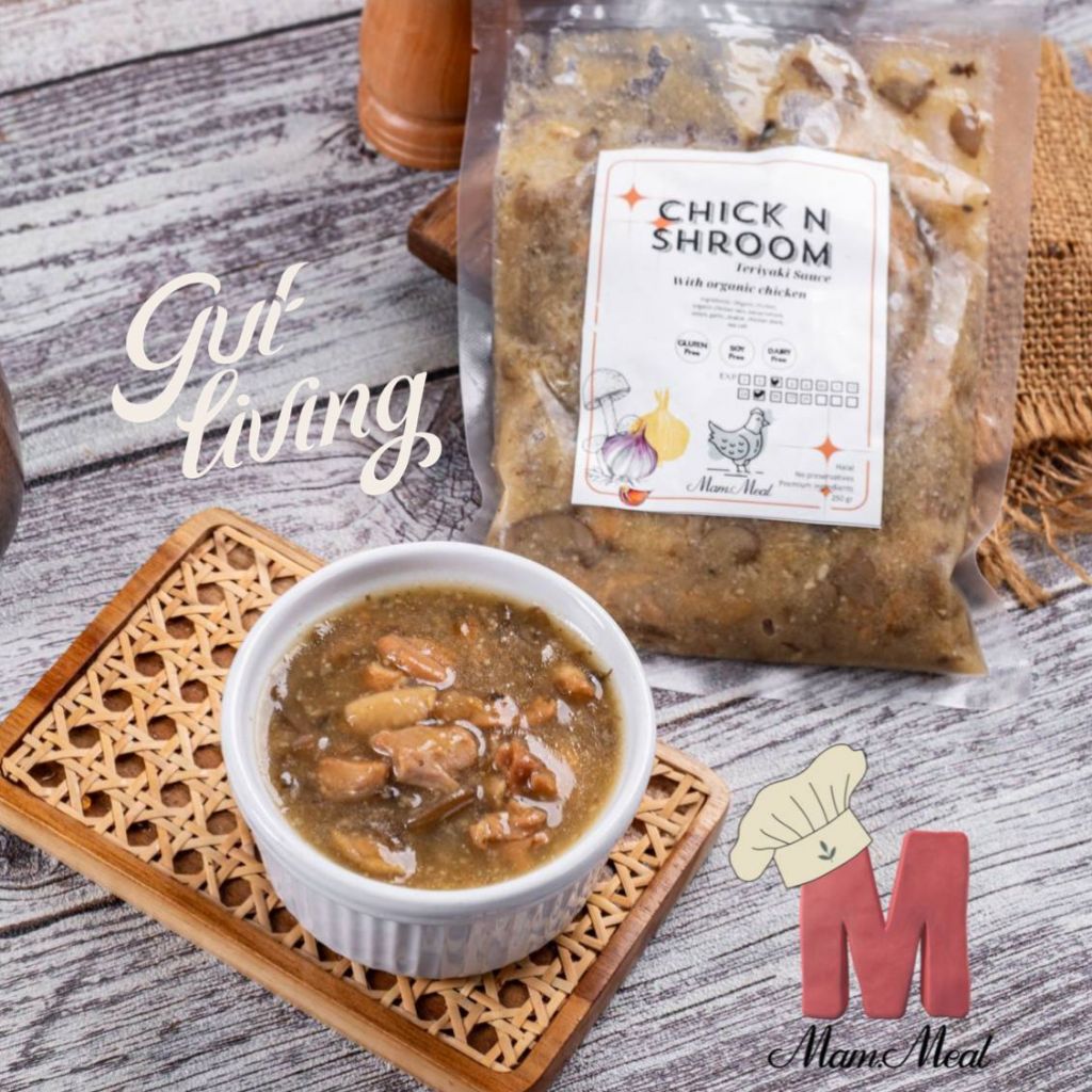 

Chick and Shroom Teriyaki Ayam Organik Mam Meal