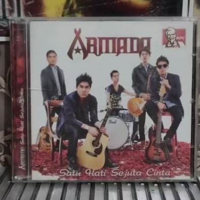 CD AUDIO ARMADA / SATU HATI SEJUTA CINTA