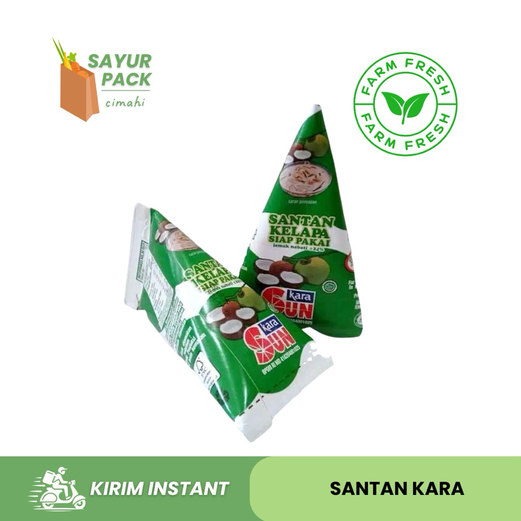 

SANTAN KARA | santan kemasan instan | sayur instant cimahi