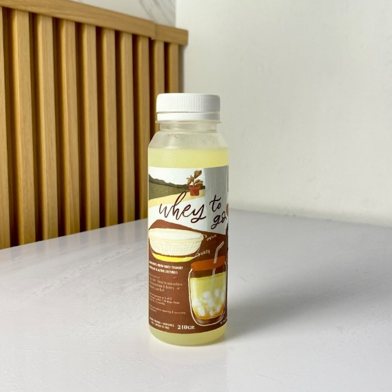 

Fresh Whey Yoghurt, Natural, Organik – Minuman Probiotik - 230ml