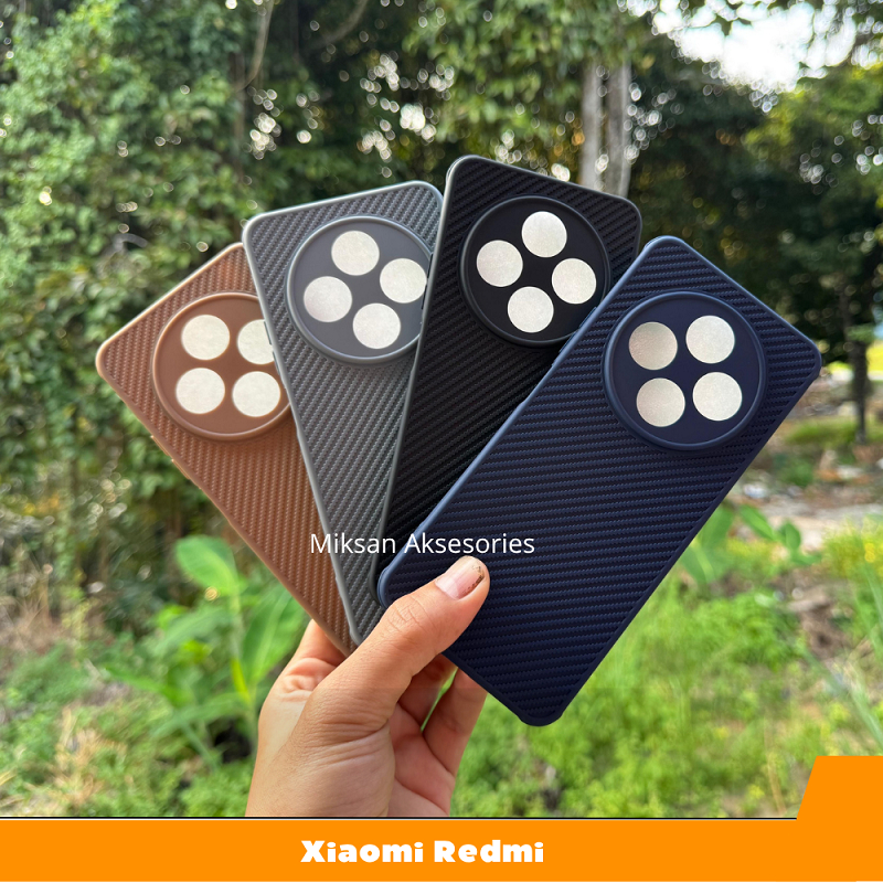 Softcase Xiaomi Redmi A3 13C 14C | Case Texture Silikon Lembut – Medan Ready