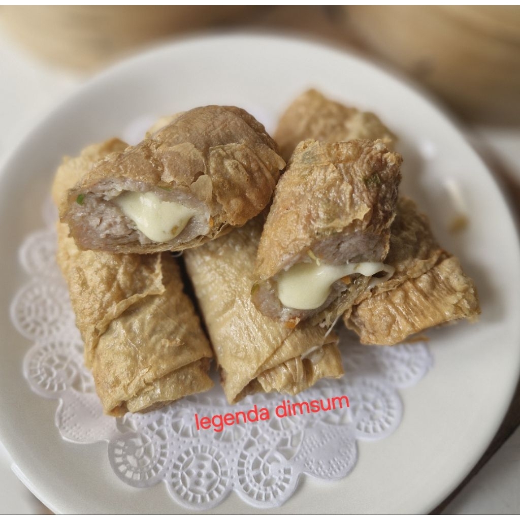 

Lumpia Ayam Isi Keju Mozarella/Lumpia keju Frozen