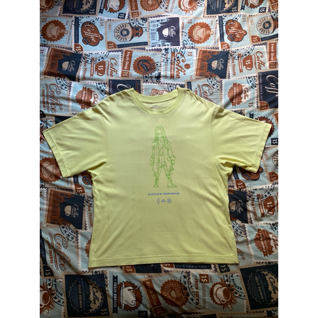 kaos UT x billie eilish preloved