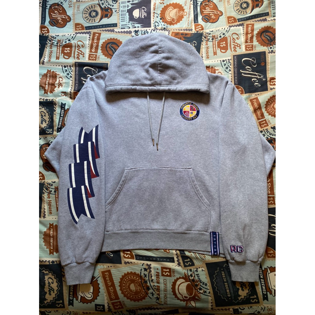 hoodie oversize romantic crown full tag