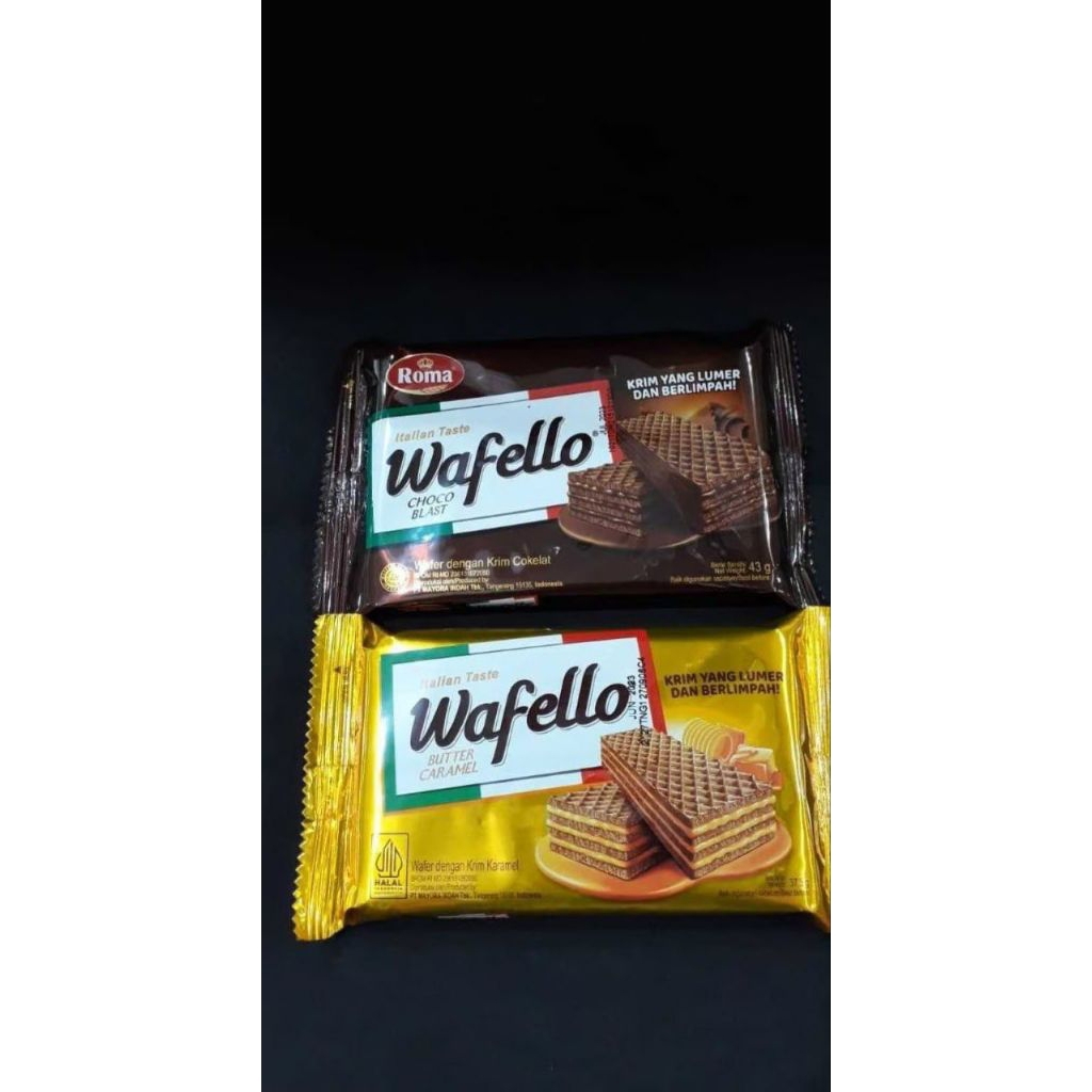 

Wafello Cokelat dan Caramel