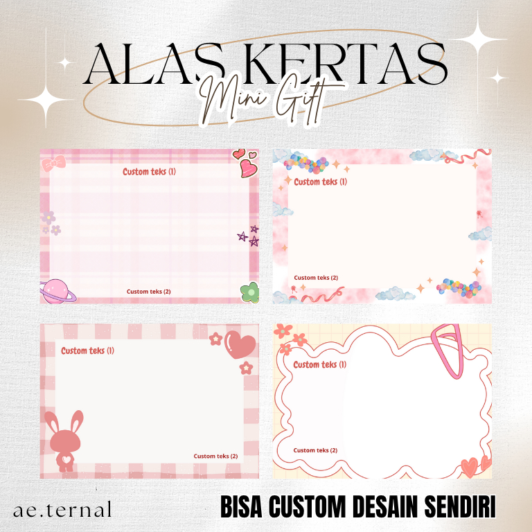 

Alas kertas mini gift | Alas kertas desain warna pink | Alas kertas souvenir | Alas kertas gift snack | Alas kertas custom tulisan | Alas kertas custom desain