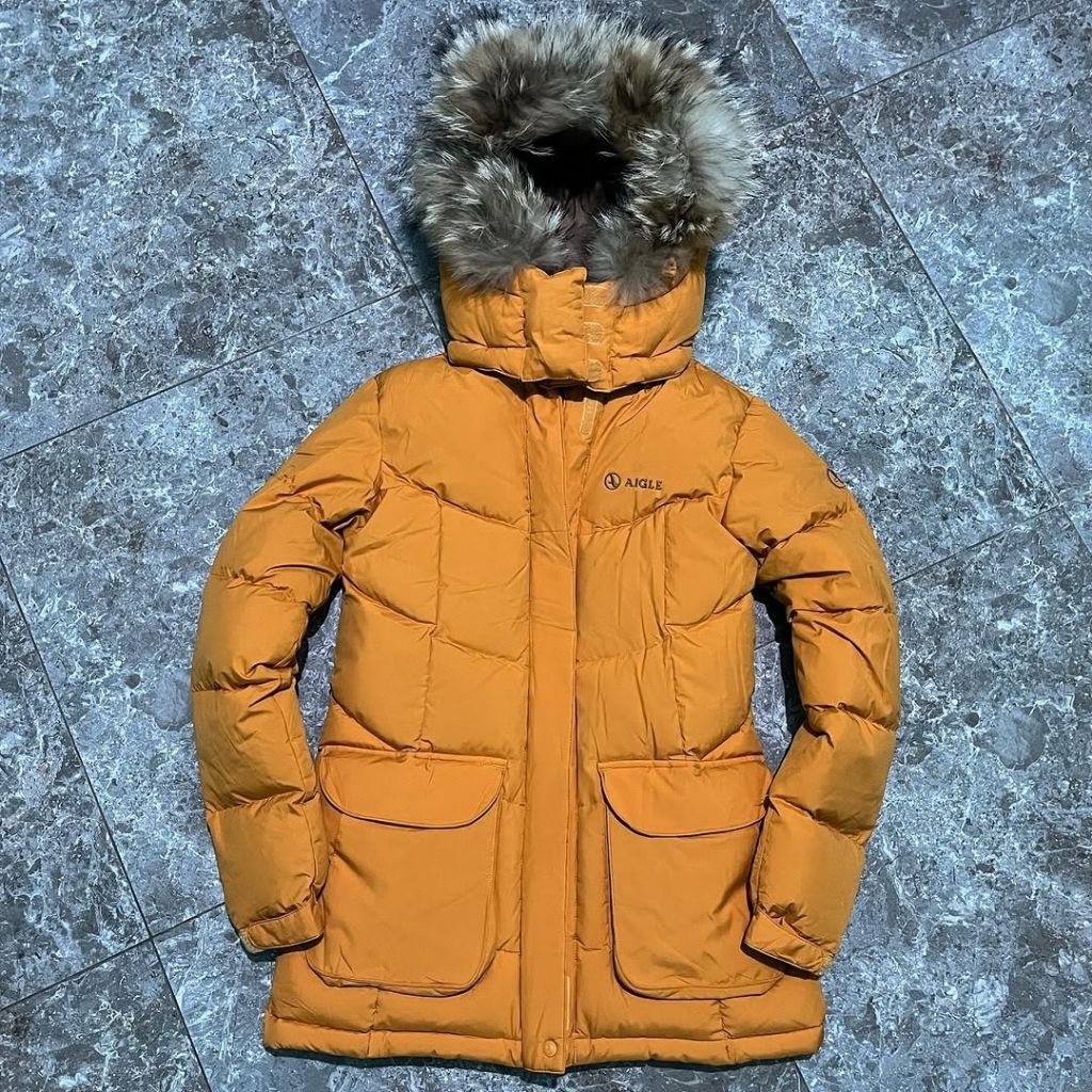 JAKET BULU ANGSA PARKA AIGLE