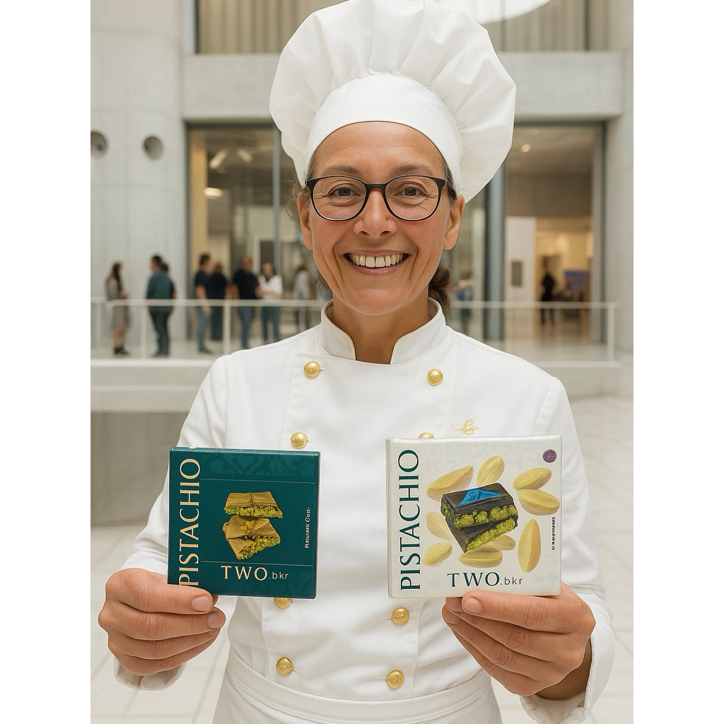 

Coklat Dubai Kunafa Pistachio Personal Size NEW