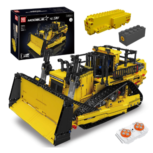 Mould King RC Bulldozer Building Set Bulldozer