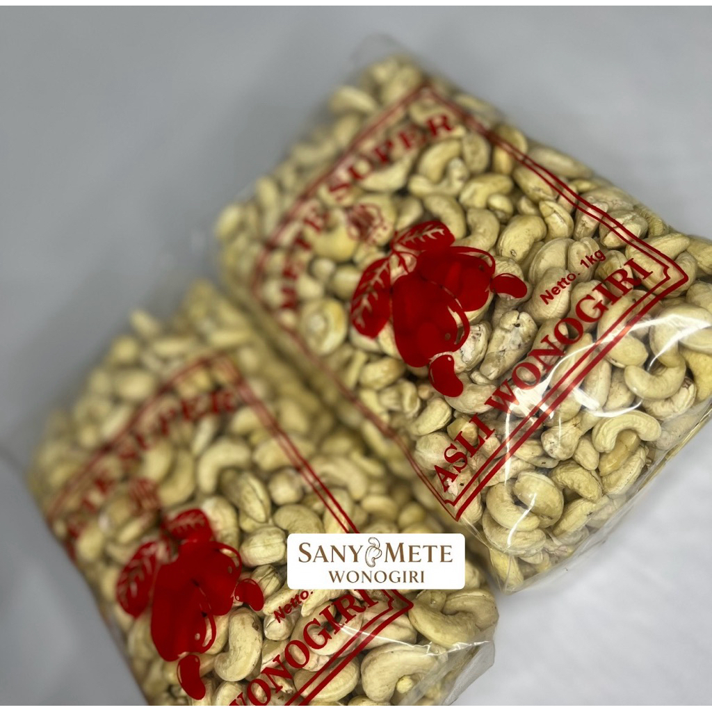 

Kacang Mete Mentah 500gr Asli Wonogiri – Mete Super Premium Gurih Renyah | Kacang Mede HALAL Tanpa Pengawet