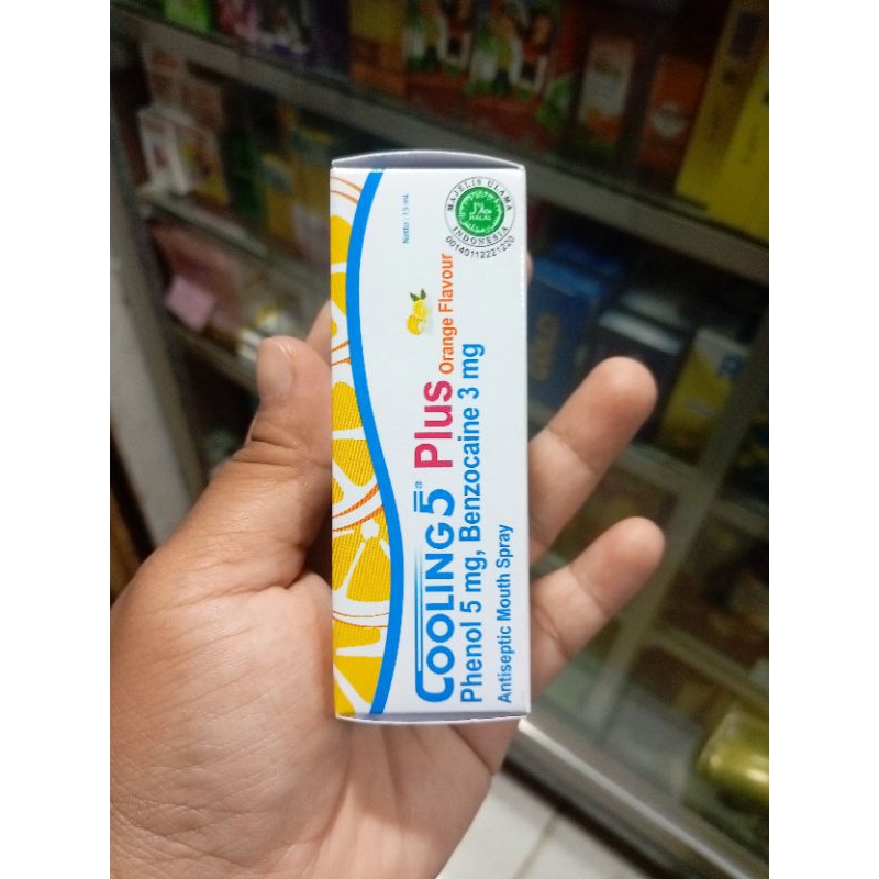 Cooling5 plus spray sakit gigi