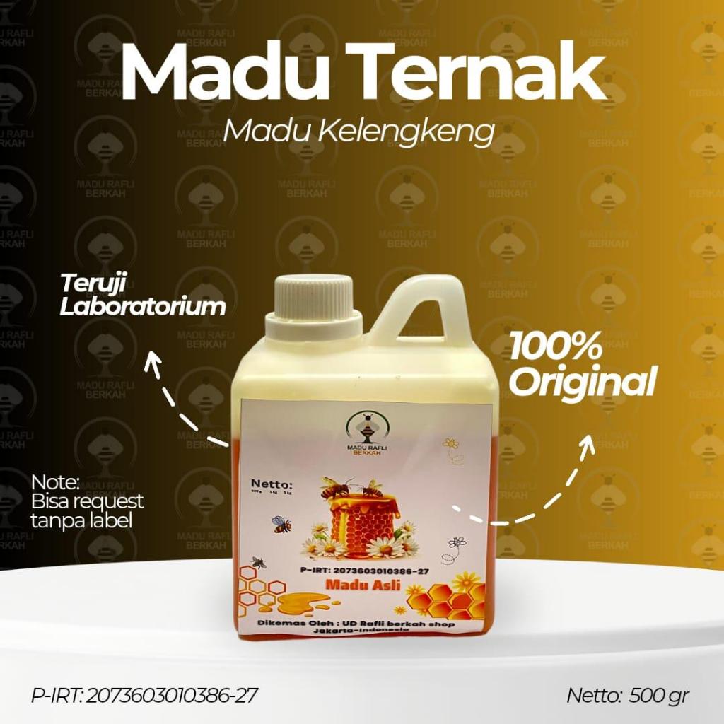 

Madu Asli Nektar Bunga Kelengkeng Multi 500 gR MADU / Madu Bunga Kelengkeng